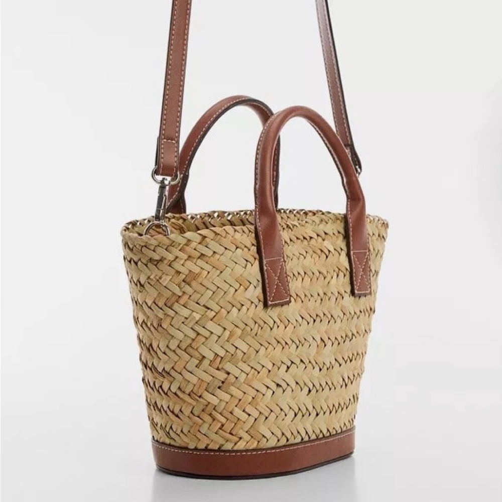Mango Natural Weave Bag